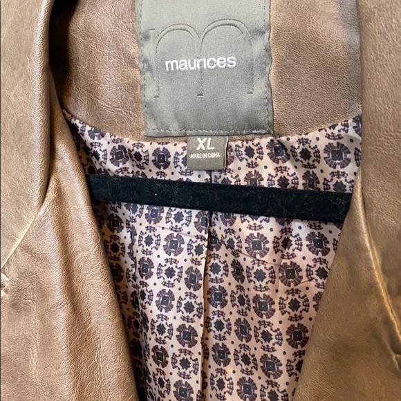 Faux leather jacket - Picture 2 of 3